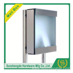 SMB-073SS Modern Antique Lowest Price Exquisite Design Stainless Steel Mailboxes For Sale
